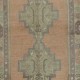 Vintage Handmade Turkish Oriental Rug for Country Homes, Rustic & Tribal Interiors. 100% Wool