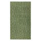 Green Color Modern Accent Rug with Floral Design, Hand-woven and Hand-knotted in Turkey