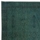 Dark Green Handmade Accent Rug from Turkey. Great 4 Modern Interiors