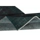 Contemporary Accent Rug in Dark Green. Hand-Knotted in Turkey. Wool pile on cotton foundation