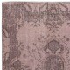 Handmade Accent Rug for Kids Room. Pink Kitchen Decor Rug. Modern Bedroom Rug