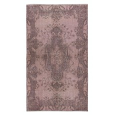 Handmade Accent Rug for Kids Room. Pink Kitchen Decor Rug. Modern Bedroom Rug
