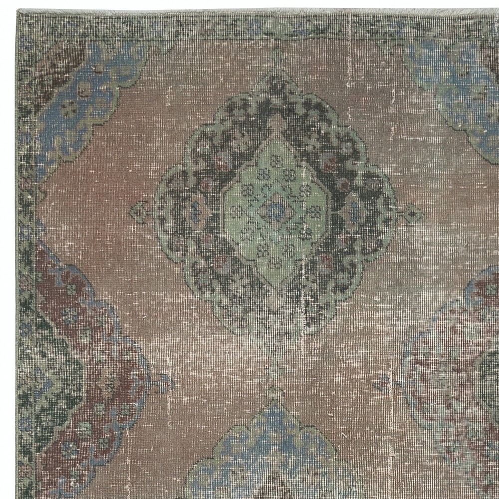 Contemporary Hallway Runner. Kitchen Rug. Handmade Corridor Rug. Stair Rug. Brown Entryway Rug