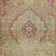 Vintage Handmade Turkish Kayseri Rug, 100% Wool