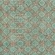 Vintage Handmade Turkish Accent Rug in Green Color for modern interiors