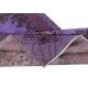 Modern Accent Rug in Purple Color, Hand-Knotted in Turkey