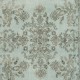Modern Handmade Anti-Bacterial Turkish Accent Rug with Floral Design and Light Blue Background