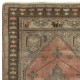 Traditional Vintage Handmade Turkish Rug, 100% Wool