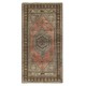 Traditional Vintage Handmade Turkish Rug, 100% Wool