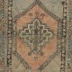 Authentic Vintage Handmade Turkish Oriental Rug for Traditional Interiors 100% Wool
