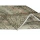 Green Color Modern Accent Rug with Medallion Design, Handmade in Turkey