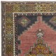 Traditional Vintage Turkish Rug for Country Homes, Rustic & Tribal Interiors, 100% Wool