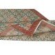 One-of-a-pair Vintage Handmade Turkish Accent Rug with Floral Design