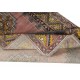 One of a kind Vintage Handmade Turkish Oriental Rug for Traditional Interiors 100% Wool