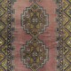 One of a kind Vintage Handmade Turkish Oriental Rug for Traditional Interiors 100% Wool