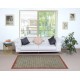 One-of-a-pair Vintage Handmade Turkish Accent Rug with Floral Design