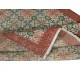 One-of-a-pair Vintage Handmade Turkish Accent Rug with Floral Design