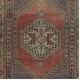 Vintage Handmade Turkish Oriental Rug for Country Homes, Rustic & Tribal Interiors. 100% Wool
