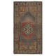 Vintage Handmade Turkish Oriental Rug for Country Homes, Rustic & Tribal Interiors. 100% Wool