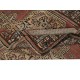 One of a kind Vintage Handmade Turkish Area Rug with Medallion 100% Wool