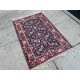 Rare Vintage Turkish Manchester Kayseri Rug