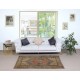 Traditional Turkish Tribal Rug, Vintage Oriental Carpet, Wool Pile