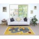 Vintage Handmade Turkish Rug Designed by Singer and Artist Zeki Muren