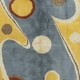Vintage Handmade Turkish Rug Designed by Singer and Artist Zeki Muren