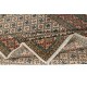One of a kind Vintage Handmade Turkish Area Rug with Floral Design, 100% Wool