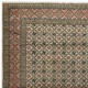 One of a kind Vintage Handmade Turkish Area Rug with Floral Design, 100% Wool