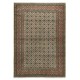 One of a kind Vintage Handmade Turkish Area Rug with Floral Design, 100% Wool