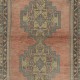 One of a kind Vintage Handmade Turkish Oriental Rug for Traditional Interiors 100% Wool