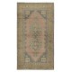 Traditional Handmade Turkish Tribal Rug. Circa 1960. Vintage Oriental Carpet. 100% Wool