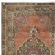 Traditional Handmade Hallway Runner. Kitchen Rug. Corridor Rug. 1960s Stair Rug. Entryway Rug