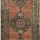 Traditional Handmade Hallway Runner. Kitchen Rug. Corridor Rug. 1960s Stair Rug. Entryway Rug