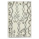 Contemporary Handmade Moroccan Berber Tulu Rug, 100% Natural Wool