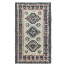 Traditional Vintage Handmade Turkish Area Rug. 100% Wool