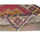 Vintage Turkish Oriental Rug. 100% Wool. Unique Hand Knotted Village Rug