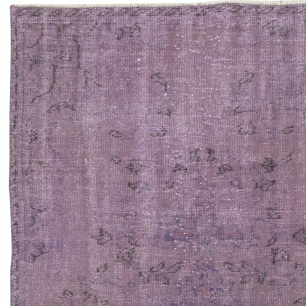 Decorative Handmade Area Rug for Kitchen. Modern Turkish Floor Covering for Living Room