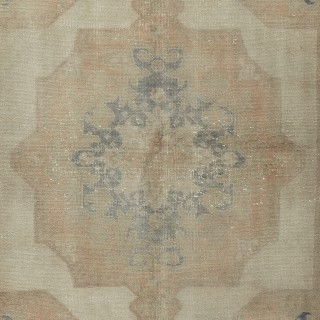 Vintage Handmade Turkish Rug for Country and Farmhouse Decor