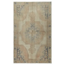 Vintage Handmade Turkish Rug for Country and Farmhouse Decor