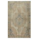 Vintage Handmade Turkish Rug for Country and Farmhouse Decor