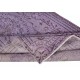 Mauve Purple Color Area Rug, Handmade Turkish Floor Rug, Bohemian Home Decor