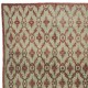 Vintage Runner Rug for Hallway. Floral Design Corridor Rug. Handmade Stair Rug