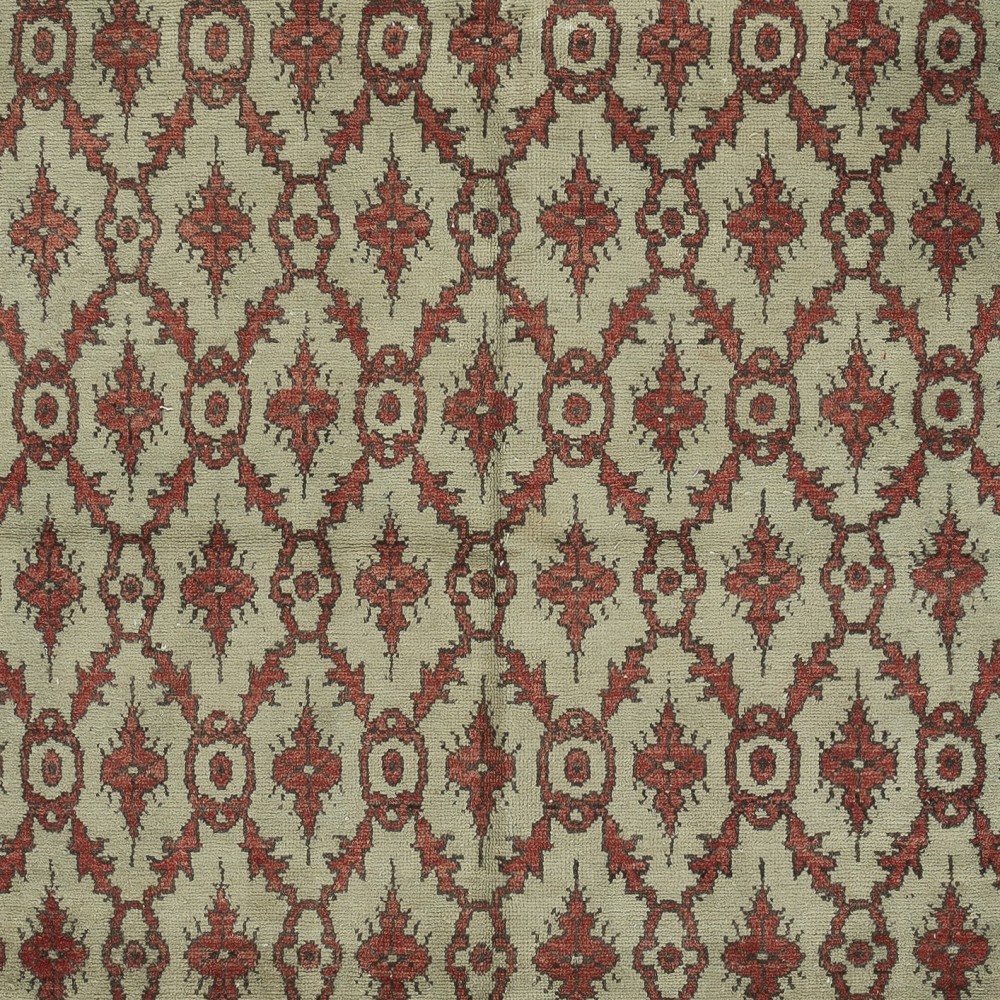 Vintage Runner Rug for Hallway. Floral Design Corridor Rug. Handmade Stair Rug