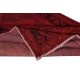 Dark Red Hallway Runner. Kitchen Rug. Handmade Corridor Rug. Stair Rug. Entryway Rug