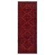 Dark Red Hallway Runner. Kitchen Rug. Handmade Corridor Rug. Stair Rug. Entryway Rug