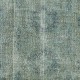 Teal Blue Color Wool Area Rug. Handmade Turkish Rug. Modern Home Decor