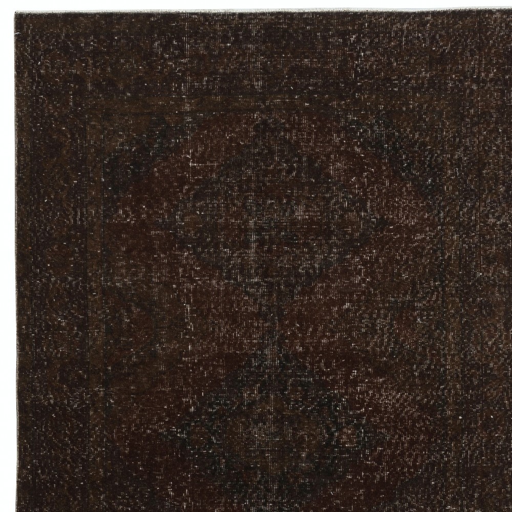 Handmade Hallway Runner. Kitchen Rug. Brown Corridor Rug. Stair Rug. Entryway Rug