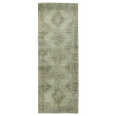 Green Hallway Runner. Kitchen Rug. Handmade Corridor Rug. Stair Rug. Entryway Rug